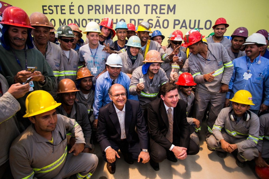 Primeiro Trem Do Monotrilho Apresentado Psdb Sp