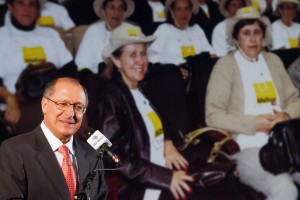 Governador durante evento do programa melhor Viagem