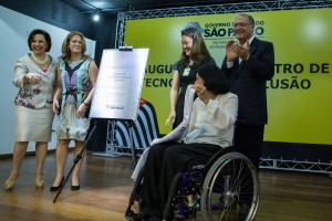 Inauguração do Centro Tecnologia e Inclusão.
