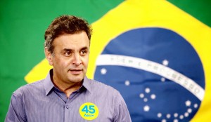 Candidato à Presidência da República pela Coligação Muda Brasil, Aécio Neves, dá entrevista coletiva, no comitê de campanha do Rio de Janeiro. Rio de Janeiro. Rio, 02/10/2014 ? Foto Orlando Brito/Coligação Muda Brasil