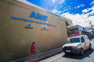 Inauguração do Hospital AME.