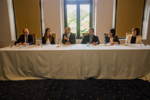 O Governador de São Paulo, esteve presente na reunião com o Conselho Imobiliario no salão dos Pratos. 20/08/2015, São Paulo - Eduardo Saraiva/A2IMG