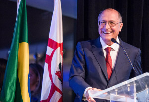 O Governador de São Paulo esteve presente na abertura oficial 43 ABAV EXPO Internacional de Turismo, no Centro de Convenções do Anhembi. - 24/09/2015 - Foto: Eduardo Saraiva/A2IMG