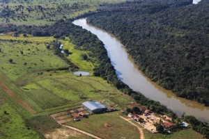 13 May 2009, Brazil --- Amazon rainforest cleared for agriculture, Brazil --- Image by © Ton Koene, Inc/Visuals Unlimited/Corbis