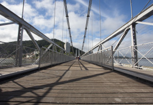 O Governador de São Paulo, durante reinaugração da Ponte Pensil. Data: 30/10/2015. Local: São Vicente/SP Foto Ciete Silvério/A2img