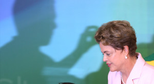 Brasília-DF 27-08-2015 Brasília/DF   Lula Marques/ agência PT  presidenta Dilma durante Cerimônia de recepção às delegações do Brasil nos Jogos Pan-Americanos e Parapan-Americanos de Toronto 2015 e homenagem aos 10 anos do Programa Bolsa Atleta. (Palácio do Planalto – Salão Nobre)