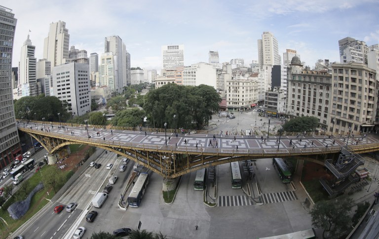 Prefeitura de SP inicia revitalização do viaduto Santa Ifigênia PSDB SP