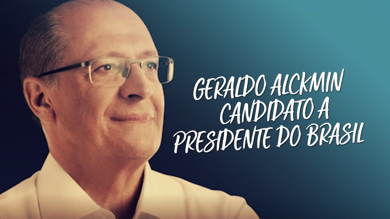 Apresentação De Geraldo Alckmin Como Candidato A Presidente Pelo PSDB ...